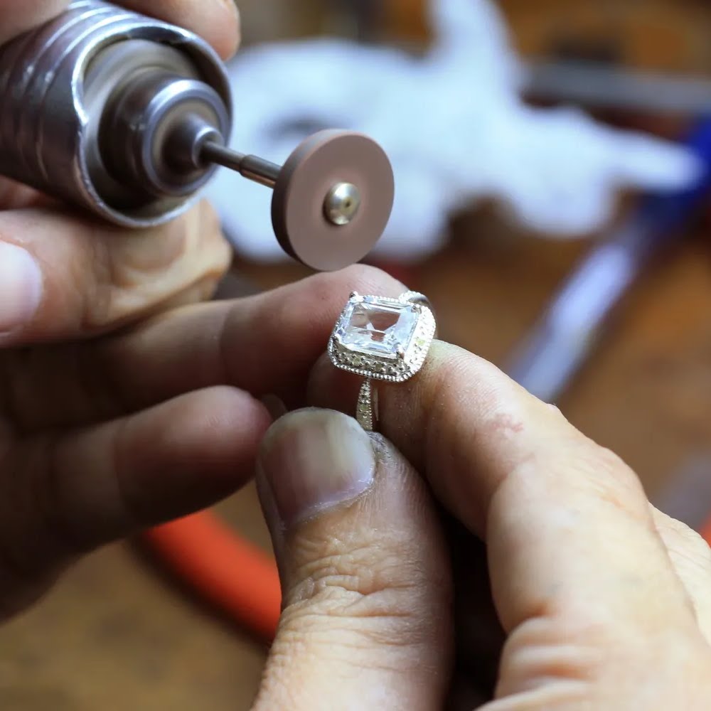 Expert jewelry repair - ring polishing at Jewelry Express Raleigh